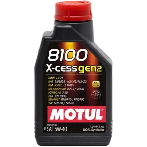 MOTUL 8100 X-CESS GEN 2 5W40 1L