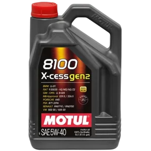 8100 X-CESS GEN2 5W40 5L
